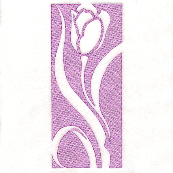 Spring Flowers - Tulip (Embossed)