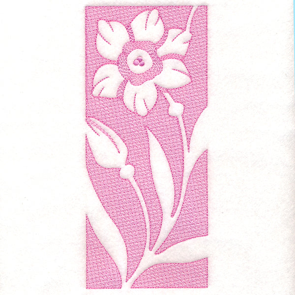Spring Flowers - Daffodil (Embossed)