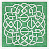 Celtic Knotwork Square 1 (Trapunto)