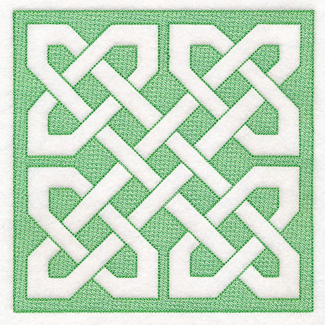 Celtic Knotwork Square 2 (Trapunto)