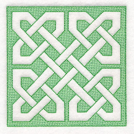 Celtic Knotwork Square 2 (Trapunto)