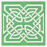 Celtic Knotwork Square 3 (Trapunto)