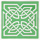 Celtic Knotwork Square 3 (Trapunto)