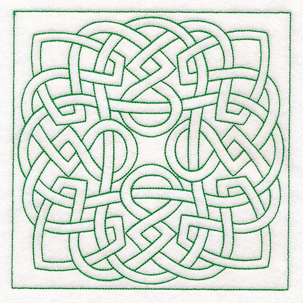 Celtic Knotwork Square 1 (Double Run)