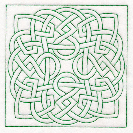 Celtic Knotwork Square 1 (Double Run)