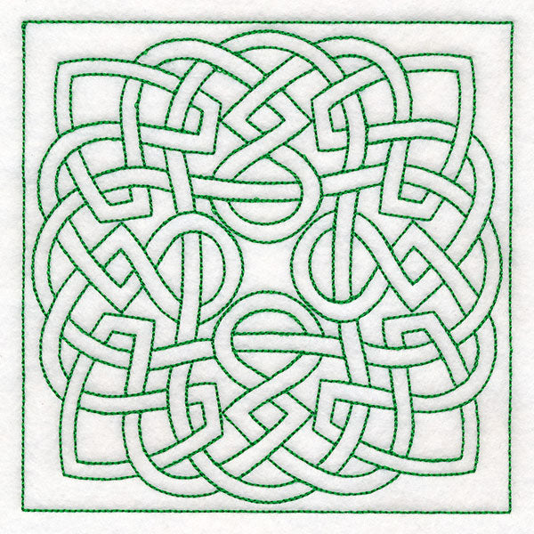 Celtic Knotwork Square 1 (Double Run)