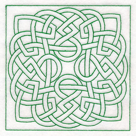 Celtic Knotwork Square 1 (Double Run)