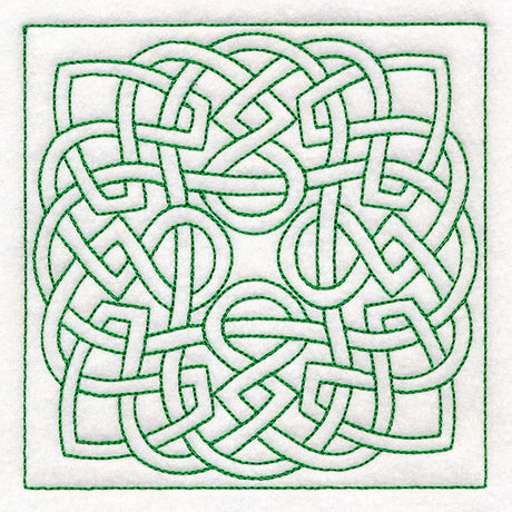 Celtic Knotwork Square 1 (Double Run)