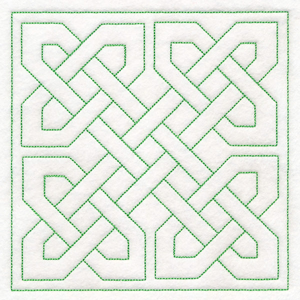 Celtic Knotwork Square 2 (Double Run)