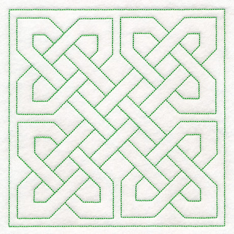 Celtic Knotwork Square 2 (Double Run)