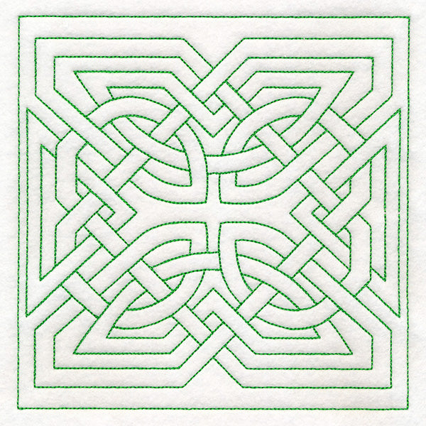 Celtic Knotwork Square 3 (Double Run)