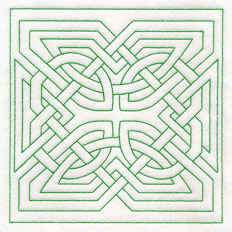 Celtic Knotwork Square 3 (Double Run)