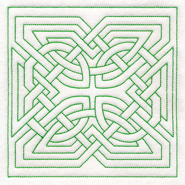 Celtic Knotwork Square 3 (Double Run)