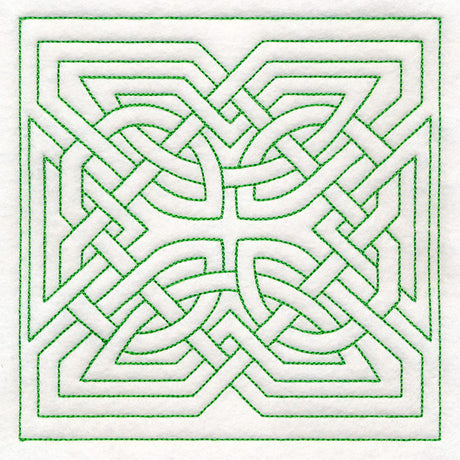Celtic Knotwork Square 3 (Double Run)