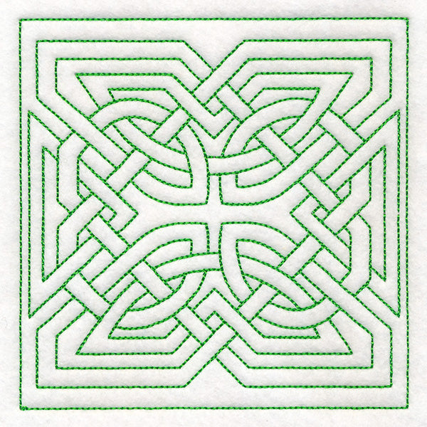 Celtic Knotwork Square 3 (Double Run)