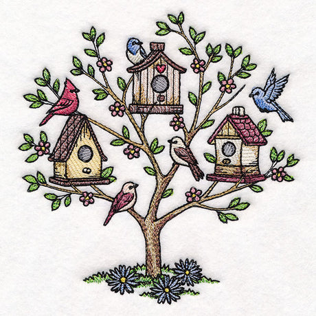 Bird Tree House Block Party Feature