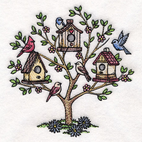 Bird Tree House Block Party Feature