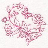 Spring Things Flowers - Butterfly 1 (Vintage)