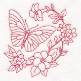 Spring Things Flowers - Butterfly 2 (Vintage)
