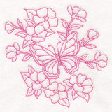 Spring Things Flowers - Butterfly 3 (Vintage)
