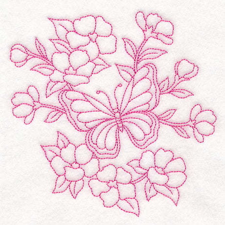 Spring Things Flowers - Butterfly 3 (Vintage)