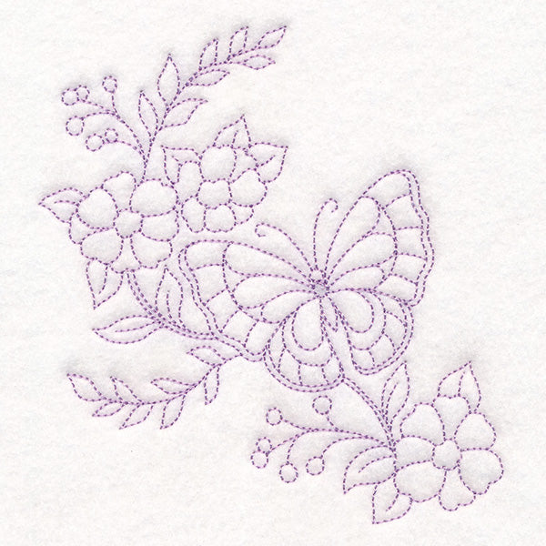 Spring Things Flowers - Butterfly 4 (Vintage)