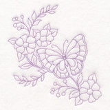 Spring Things Flowers - Butterfly 4 (Vintage)