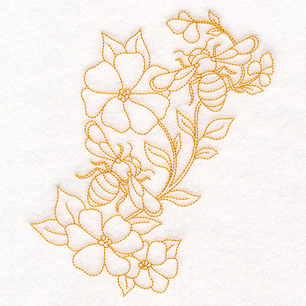 Spring Things Flowers - Honeybee (Vintage)