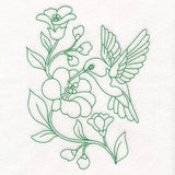 Spring Things Flowers - Hummingbird (Vintage)