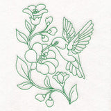 Spring Things Flowers - Hummingbird (Vintage)
