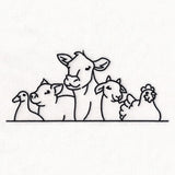 Farm Animals Border