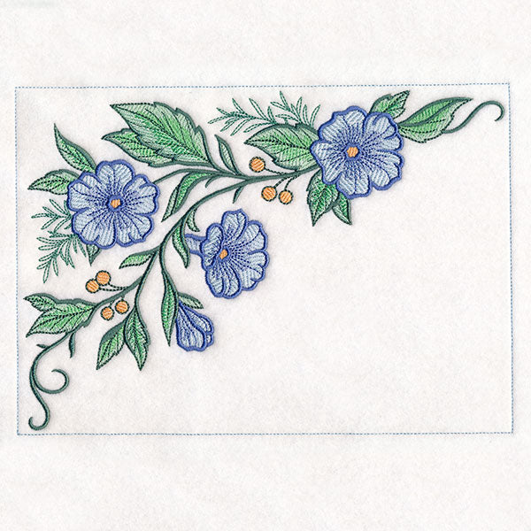 Bluebird & Morning Glory Corner 4