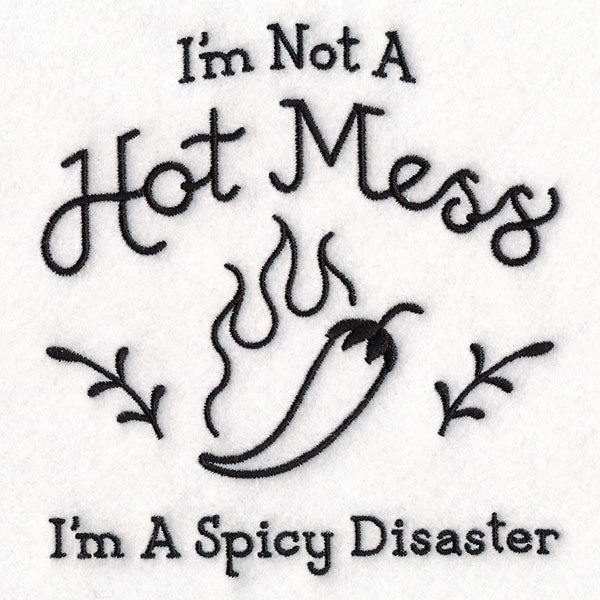 Saucy Kitchen Sayings - Spicy Disaster