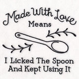 Saucy Kitchen Sayings - Made With Love