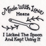 Saucy Kitchen Sayings - Made With Love