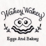 Saucy Kitchen Sayings - Wakey Wakey Eggs And Bakey