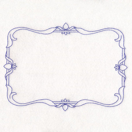 Fancy & Decorative Quilt Frame 1