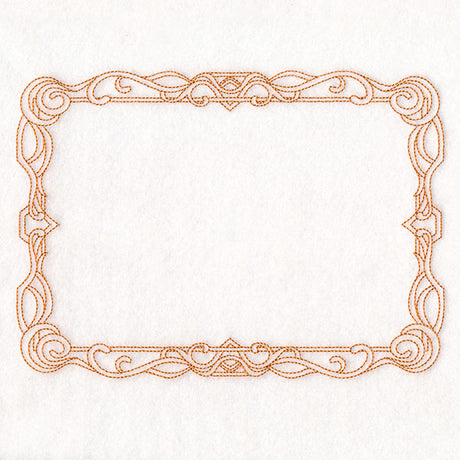 Fancy & Decorative Quilt Frame 5