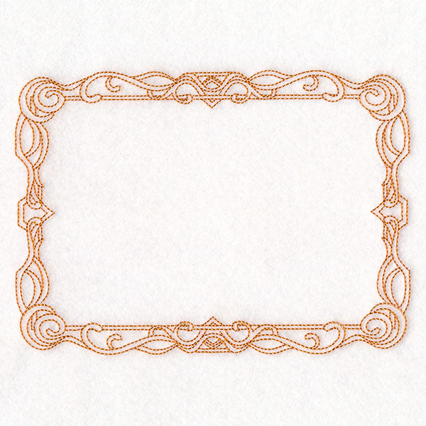 Fancy & Decorative Quilt Frame 5