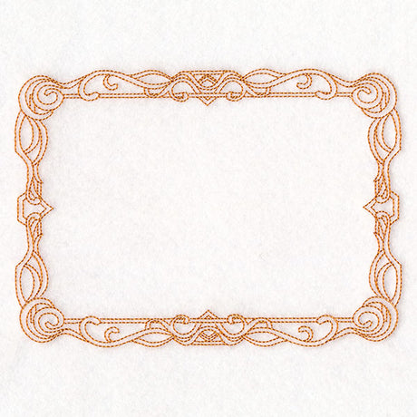 Fancy & Decorative Quilt Frame 5