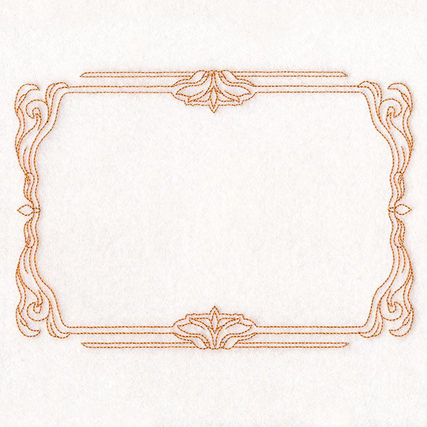 Fancy & Decorative Quilt Frame 6