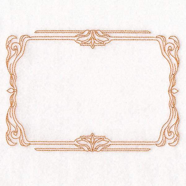 Fancy & Decorative Quilt Frame 6