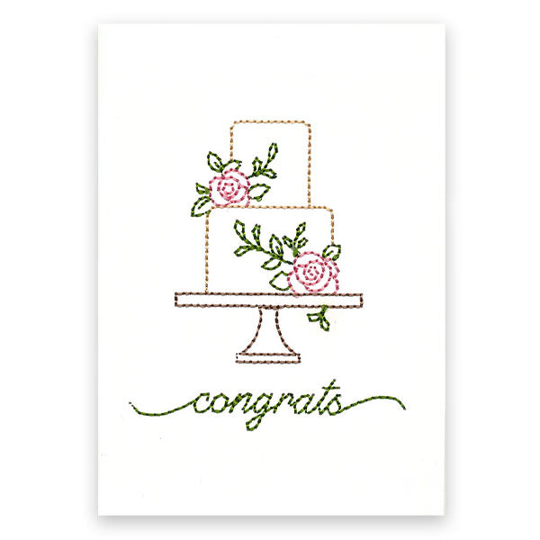 Celebrations Congratulations Wedding Congrats (Cardstock