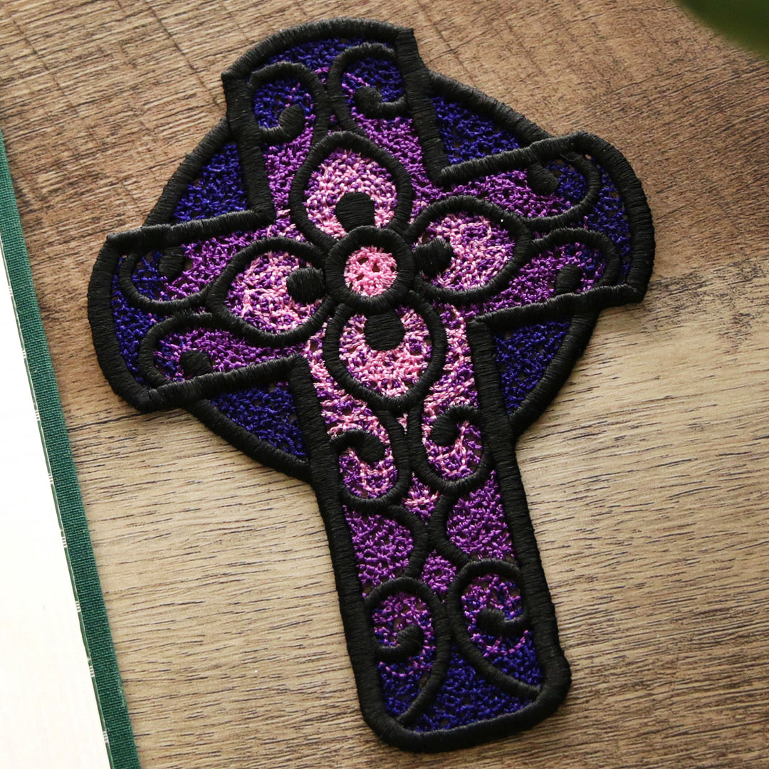 Celtic Spring Cross (Lace)