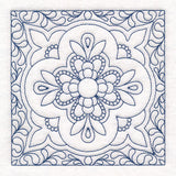Fanciful Relief Quilting Square (Double Run)