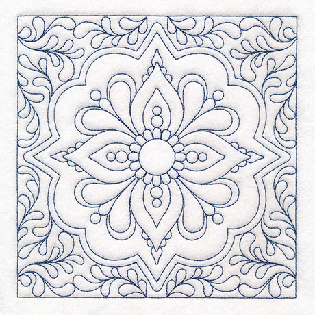 Charming Relief Quilting Square (Double Run)