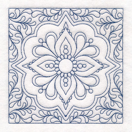 Charming Relief Quilting Square (Double Run)