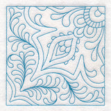 Fanciful Relief Quilting Corner (Double Run)