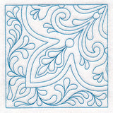 Decorative Relief Quilting Corner (Double Run)