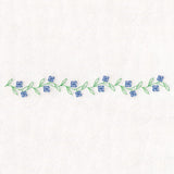 Delicate Spring Border - Morning Glories